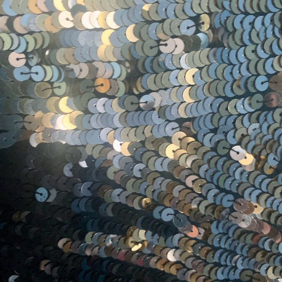 MaxAzria Collection Runway Sequined Tulle Jacket Y2K NWT Gold Black Silver - Picture 9 of 11